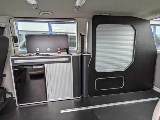 Rear-Pod (slim factory trim version) to make a modular campervan system - Vangear UK