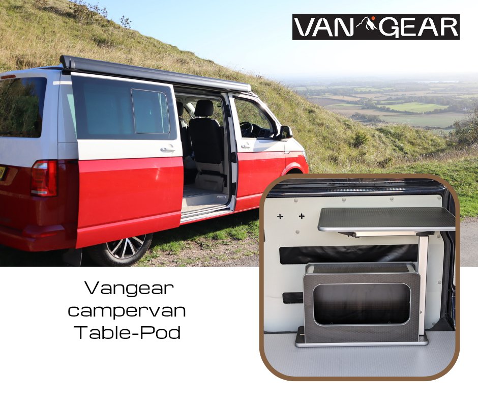 Vangear Campervan Table-Pod - Vangear UK